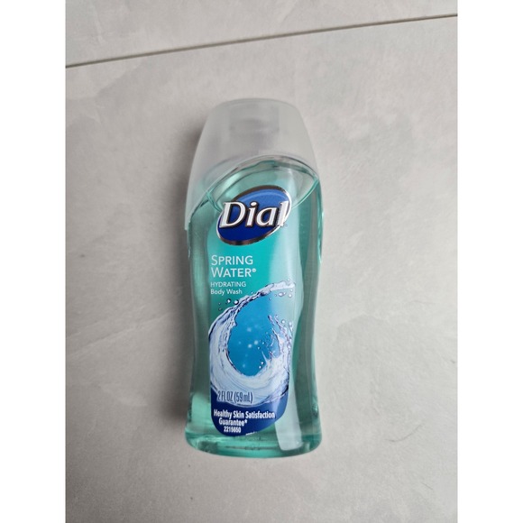 Dial Body Wash Spring Water 2oz Travel Size Lot of 24 Bottles New Sealed LOT - Picture 4 of 11